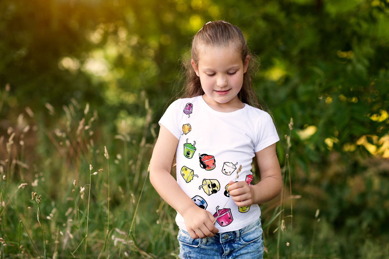 Camiseta blanca niño Turby +++