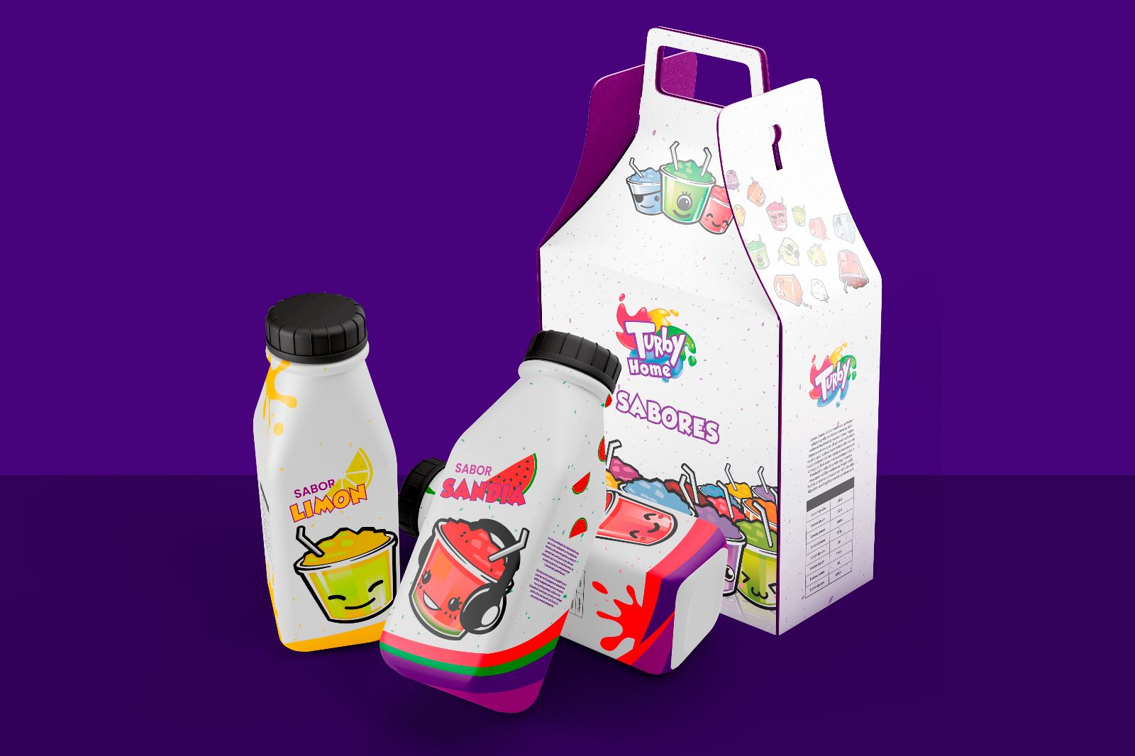 TURBY HOME (Fresa, Limón o Naranja)